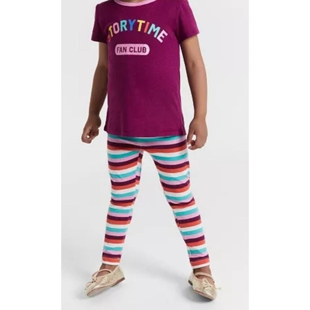 Epic Threads Toddler Girls Stripe Full-Length Leggings 4T